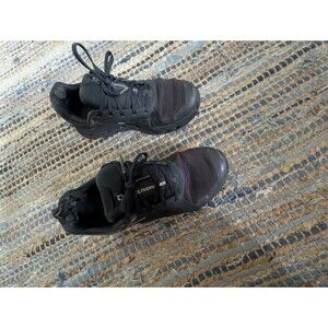 QC On Cloud Black Mesh Running Shoes Swiss Lace Up Sneakers Women’s 7 Flaws